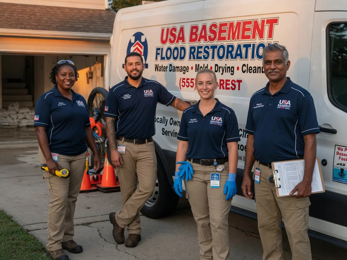 Basement Flood Cleanup company in Rantoul, IL